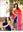 Afbeelding van Oranje Shimmer Blauwe Georgette Saree  S002