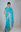Afbeelding van Blauwe Georgette Saree S023