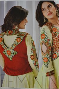 Picture of Crèmewitte Heavy Anarkali A034