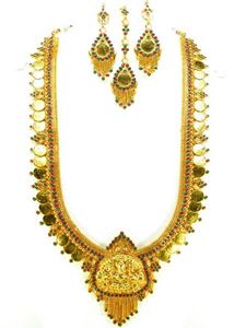 Afbeelding van Indian Temple Jewellery Set JS017