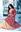 Picture of Coral Red and Beige Anarklai A096