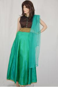 Picture of Sea Green Anarkali A112