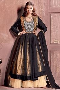 Picture of Ivoryzwart Anarkali A039