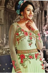 Picture of Pale Green Anarkali / Gown A091