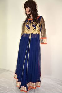 Picture of Navy Blue Anarkali A172
