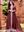 Afbeelding van Rusty Red Designer Anarkali A177