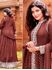 Picture of Rusty Red Designer Anarkali A177