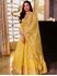 Picture of Sunny Yellow Designer Emboidered Anarkali / Gown A187