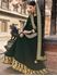 Picture of Deep Green Designer Emboidered Anarkali / Gown A197