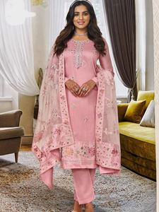Picture of Pink Salwar Kameez-SS106