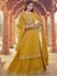 Picture of Gold Yellow Anarkali - A206
