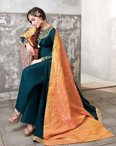 Picture of Tourquois Blue Anarkali - A211