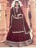 Picture of Maroon Red Anarkali - A203