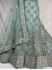 Picture of Coral Blue Heavy Embroidery Lehenga L030