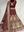 Afbeelding van Dark Maroon Heavy Embroidery Lehenga L034